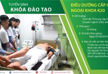 Chiêu sinh Khóa đào tạo “Điều dưỡng cấp cứu ngoại khoa – K20”