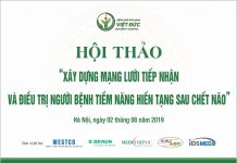 Giấy mời: Hội thảo Xây dựng mạng lưới tiếp nhận và điều trị người bệnh tiềm năng hiến tạng sau chết não