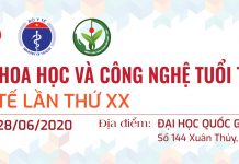 Thông báo số 3: Về việc thay đổi địa điểm, thời gian tổ chức Hội nghị khoa học và Công nghệ Tuổi trẻ ngành Y tế lần thứ XX năm 2020