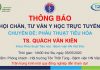 Hội chẩn, tư vấn y học trực tuyến. Chuyên đề: Phẫu thuật Tiêu hóa