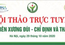 Hội thảo trực tuyến Gãy vùng trên xương – Chỉ định và Thái độ xử trí