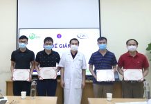 Lễ bế giảng khóa đào tạo Phẫu thuật Điều trị thoát vị bẹn – K12