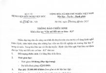 Chiêu sinh khóa đào tạo “Gây mê hồi sức cơ bản – K3”