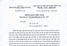 Chiêu sinh khóa đào tạo “Tạo hình thẩm mỹ cơ bản – K4”