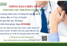 Chiêu sinh khóa đào tạo “Nam khoa cơ bản – K18”