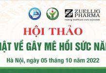 Hội thảo cập nhật về gây mê hồi sức năm 2022