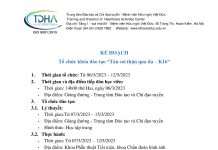 Kế hoạch tổ chức khóa đào tạo Tán sỏi thận qua da – K16