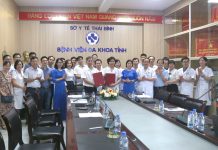 Bệnh viện HN Việt Đức khảo sát, đánh giá công tác chỉ đạo tuyến tại Bệnh viện Đa khoa tỉnh Thái Bình