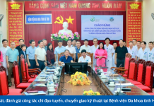 Bệnh viện Hữu nghị Việt Đức khảo sát, đánh giá hoạt động, chuyển giao kỹ thuật tại Bệnh viện Đa khoa tỉnh Hà Tĩnh