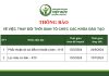 Thông báo thay đổi thời gian tổ chức các khóa đào tạo Phẫu thuật điều trị thoát vị bẹn – K15 và Lọc máu cơ bản – K10